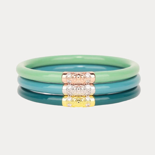 BuDhaGirl | Three Kings Bangle Stack | Fjord