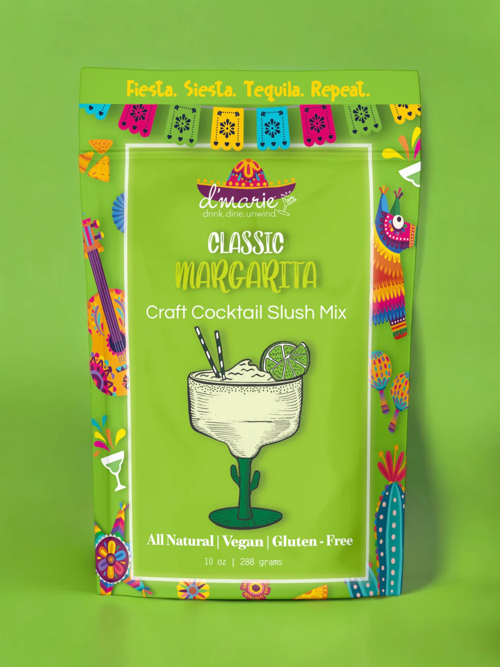 d'marie Craft Cocktail Slush Mix | Margarita Mixes