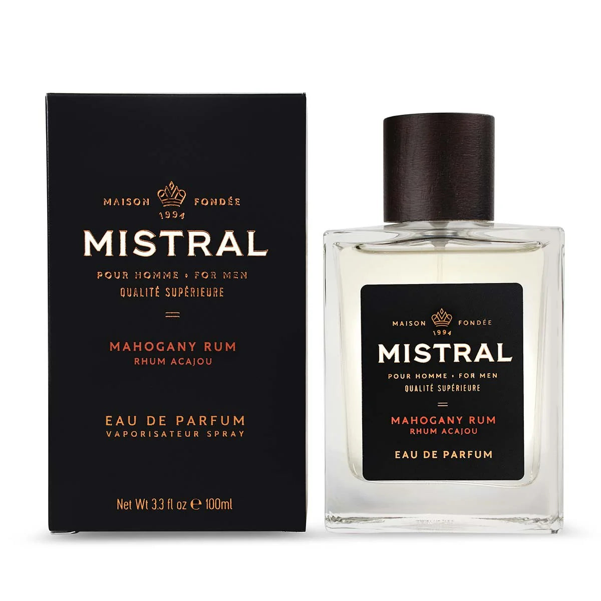 Mistral | Mahogany Rum Eau de Parfum | 100mL