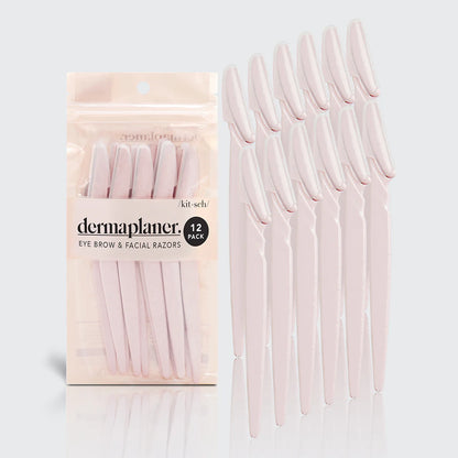 Kitsch | Terracotta Recycled Plastic Dermaplaners | 12pc Set