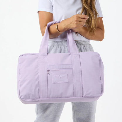 Aloha Collection Monochrome Weekender - Lavande – TheCoveGifts Aloha Collection Monochrome Weekender - Lavande – TheCoveGifts