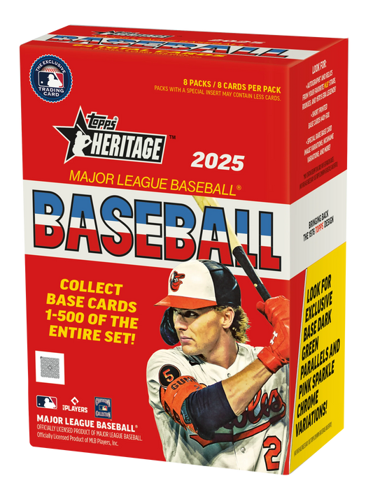 Trading Cards | Topps | 2025 Heritage MLB Baseball | Value Box