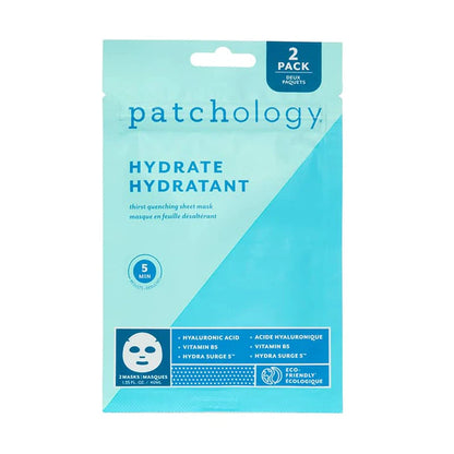 Patchology | Hydrate Hydratant Face Mask | 2 Masks