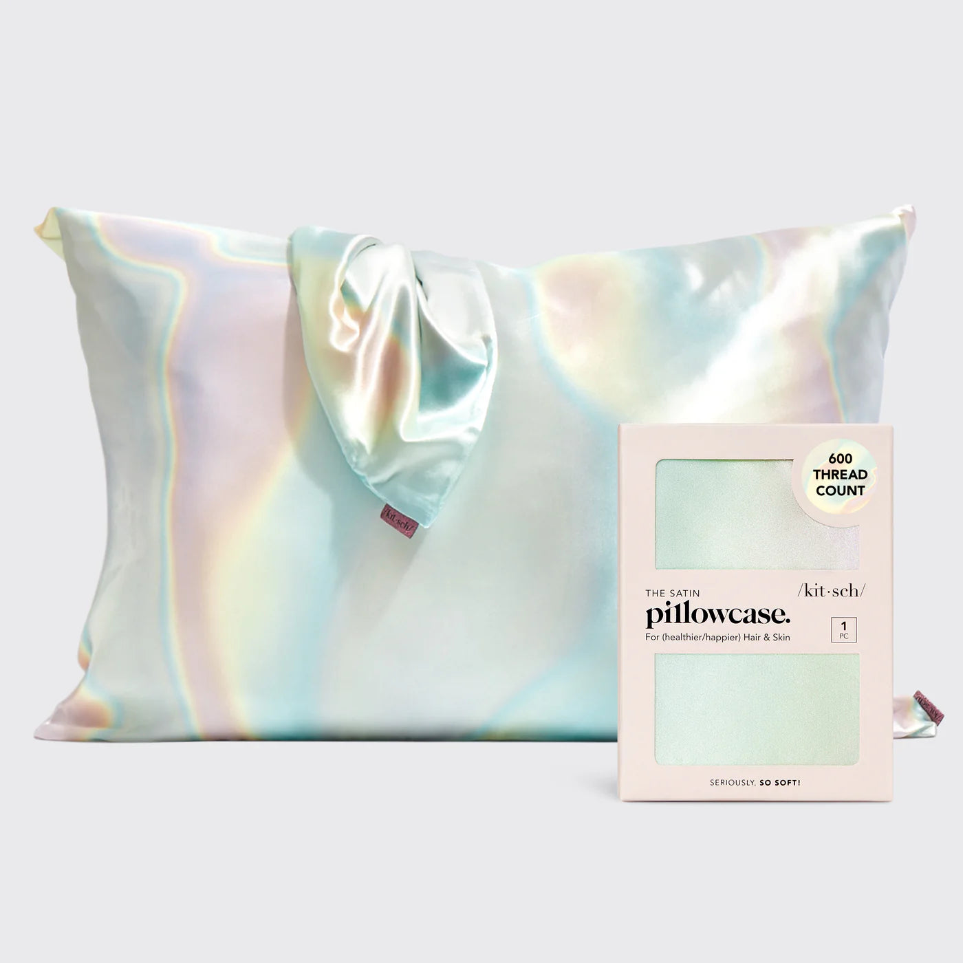 Kitsch | Satin Pillowcase Multiple Colors | Standard/Queen