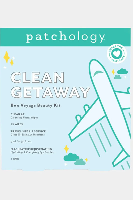 Patchology | Clean Getaway Kit | Gift Set