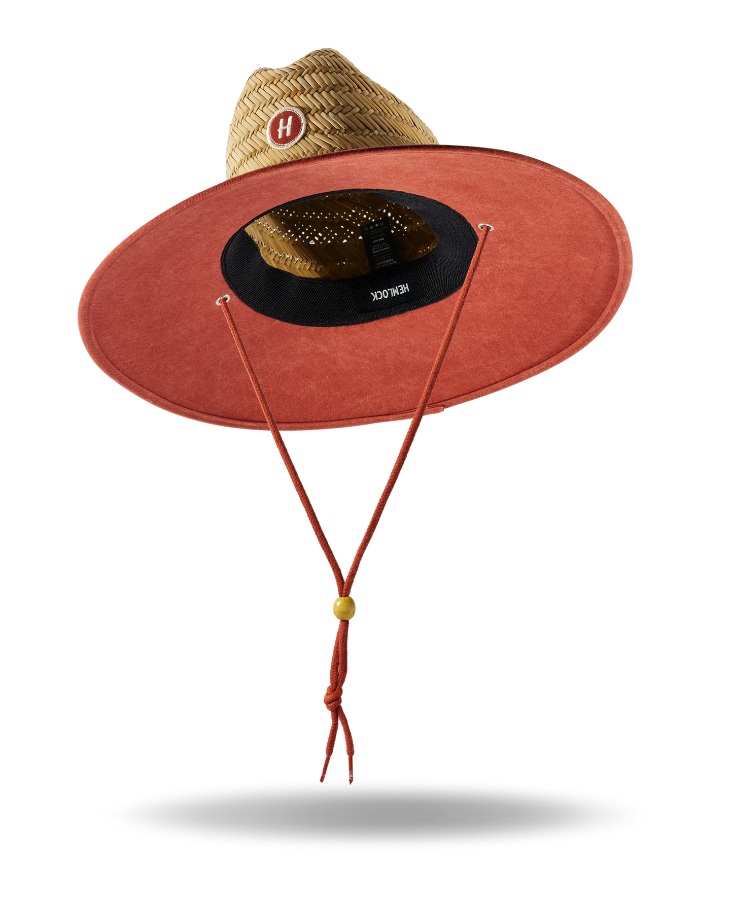 Hemlock Hats Lifeguard Straw Hats | Solid Colors