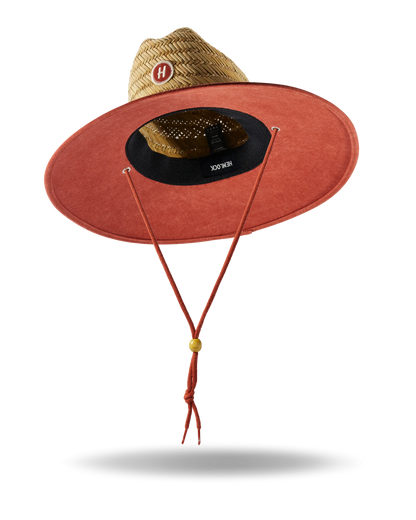 Hemlock Hats Lifeguard Straw Hats | Solid Colors