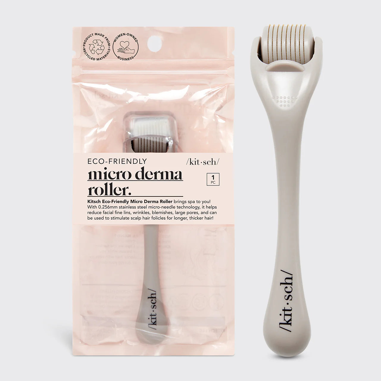 Kitsch | Micro Derma Roller | Warm Gray