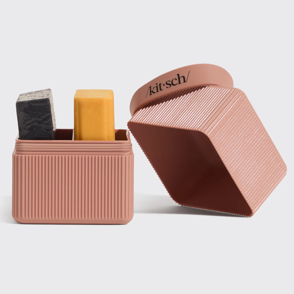 Kitsch | 2-Compartment Travel Case | Terracotta