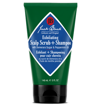 Jack Black | Exfoliating Scalp Scrub + Shampoo | 5oz Tube