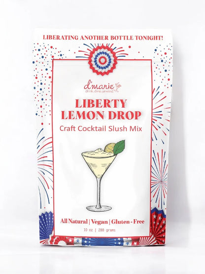 d'marie Craft Cocktail Slush Mixes | Fourth of July Mixes