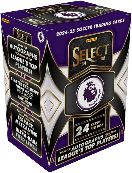 Trading Cards | Panini | 2024-2025 Select Premier League | Booster & Mega Box