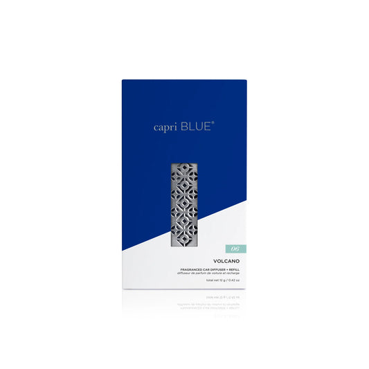 Capri Blue | Volcano Car Diffuser + Refill | 4 Reeds
