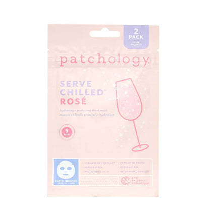 Patchology | Serve Chilled Rosé Face Mask | 2 Masks