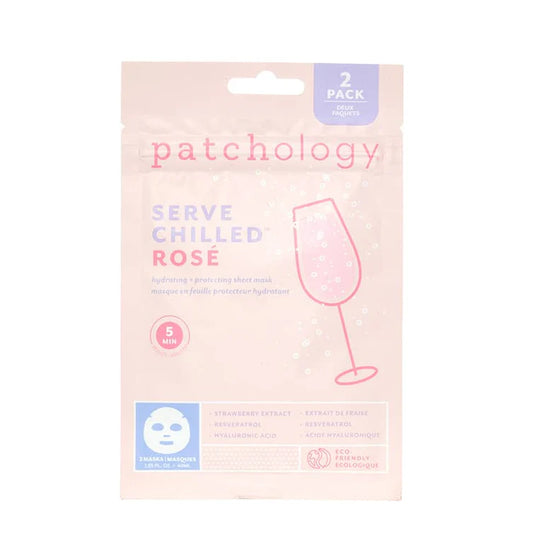 Patchology | Serve Chilled Rosé Face Mask | 2 Masks