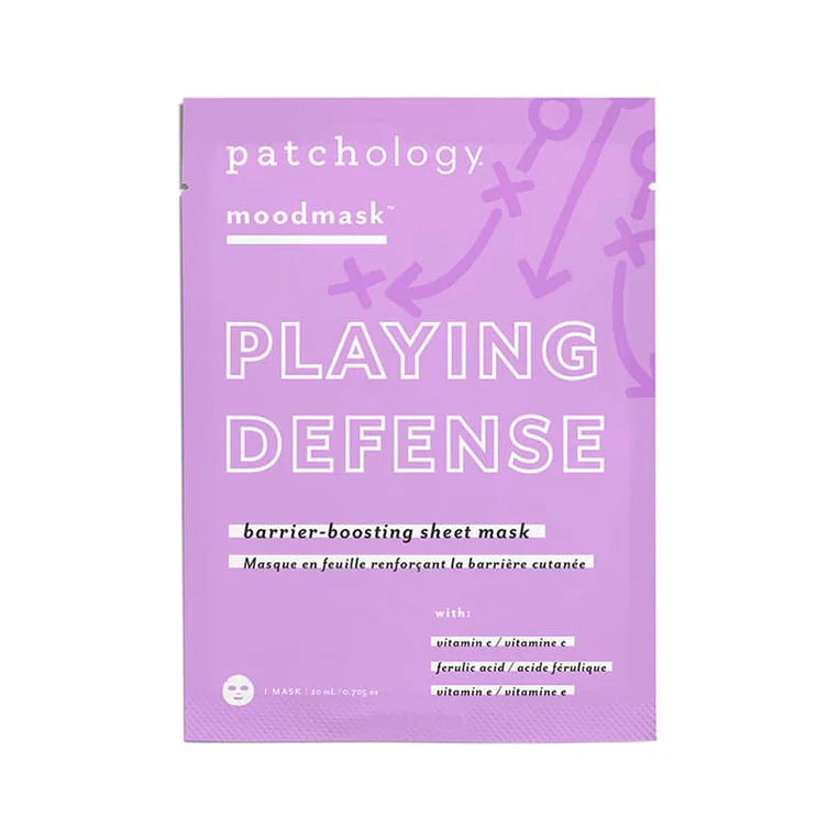 Patchology | Playing Defense Sheet Mask | 1 Mask