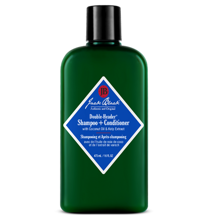 Jack Black | Double-Header® Shampoo + Conditioner | 16oz Bottle