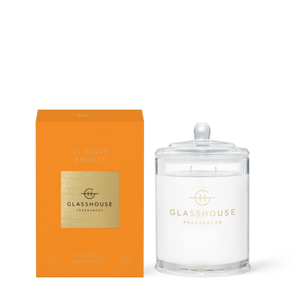 Glasshouse Fragrances | St Barts Bronze | Candle