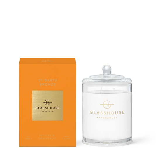 Glasshouse Fragrances | St Barts Bronze | Candle