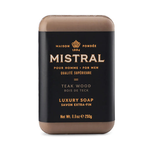 Mistral | Teak Wood Bar Soap | 8.8oz