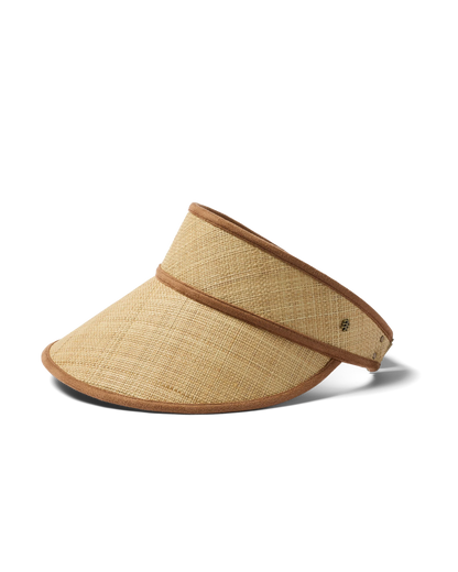 Hemlock Hats Solana Packable Visor | Natural