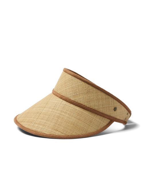 Hemlock Hats Solana Packable Visor | Natural