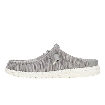 Hey Dudes Wally Slip Stretch Sox | Granite Grey