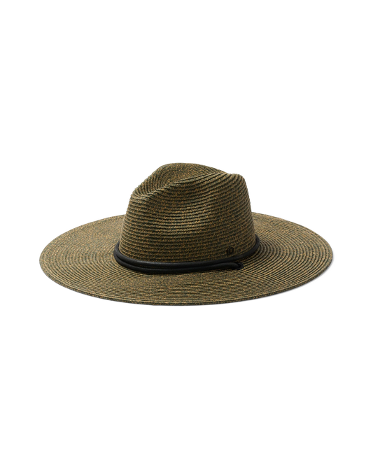 Hemlock Hats Seaside Packable Fedora | Black & Bronze