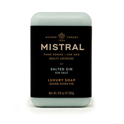 Mistral | Salted Gin Bar Soap | All Sizes