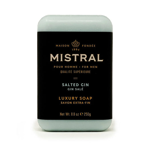 Mistral | Salted Gin Bar Soap | All Sizes