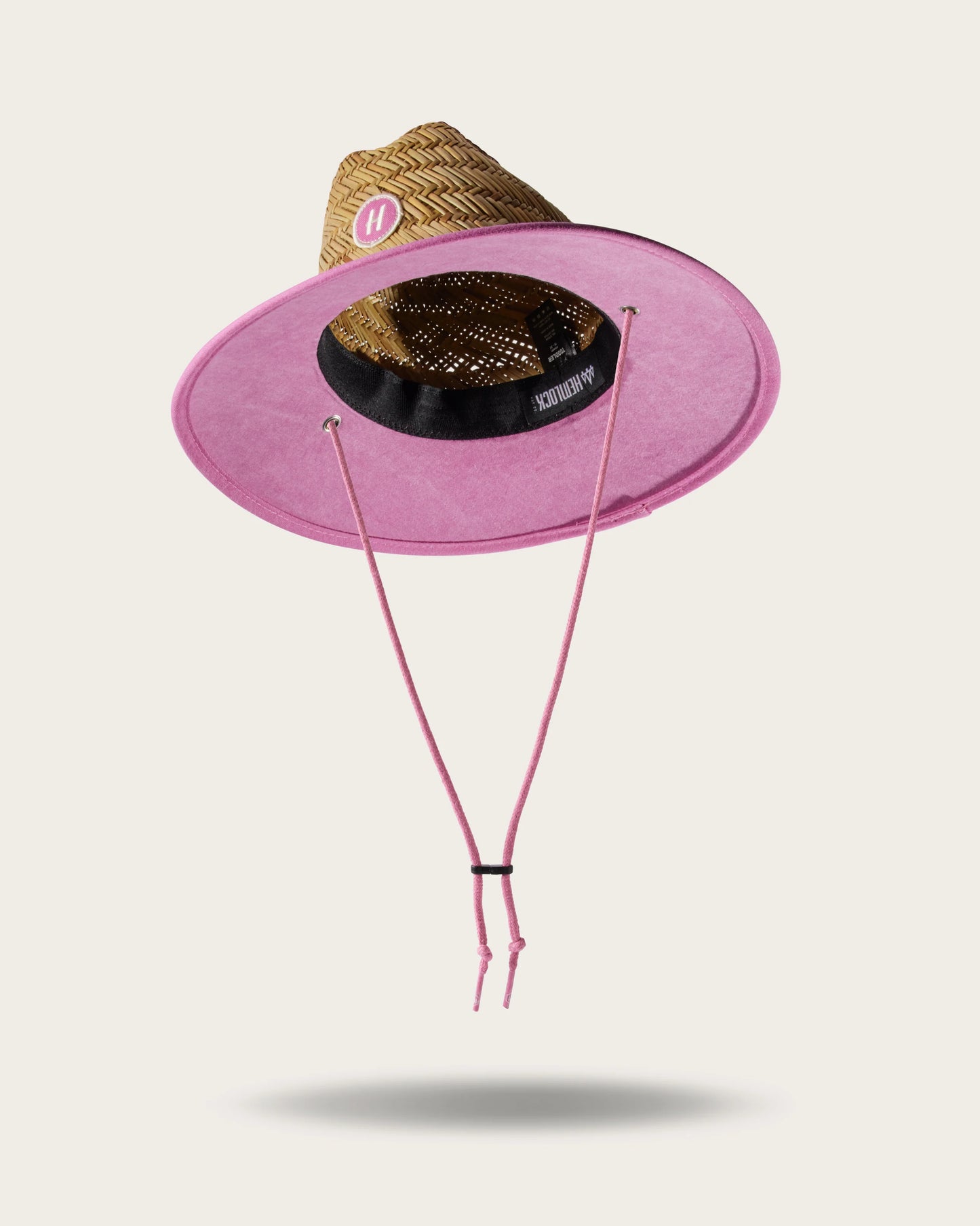 Hemlock Hats Kids Signature Lifeguard | Solid Pink