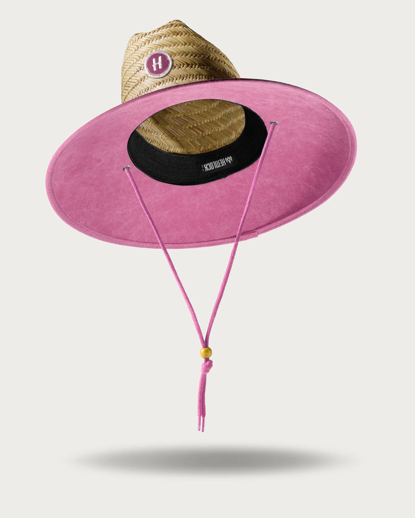 Hemlock Hats Lifeguard Straw Hats | Solid Colors