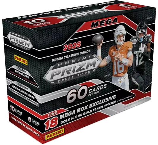 Trading Cards | Panini | 2025 Prizim Draft Picks NFL | Mega Box