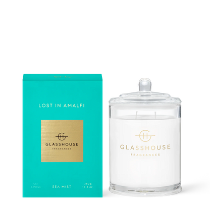 Glasshouse Fragrances Lost in Amalfi Candle