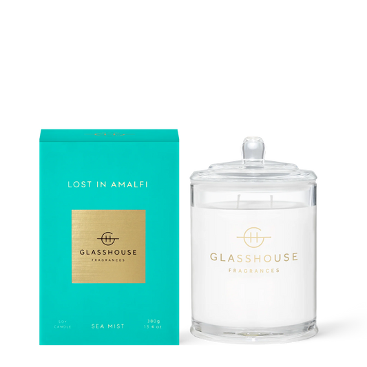 Glasshouse Fragrances | Lost in Amalfi | Candle