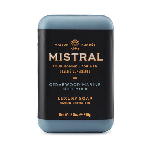 Mistral | Cedarwood Marine Bar Soap | 8.8oz