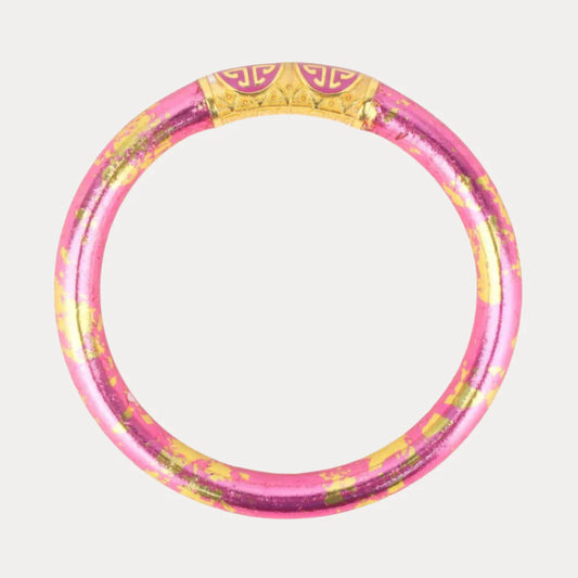 BuDhaGirl | Koi Tzubbie All Weather Bangle | Rose (Pink/Gold)