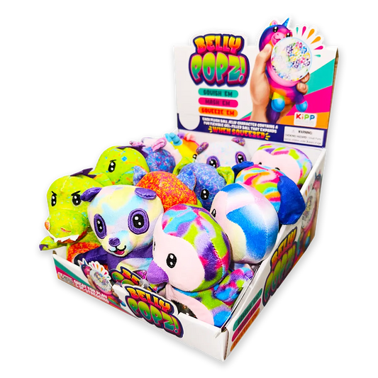Belly Popz Plush Squeeze Toy - Blind Pull