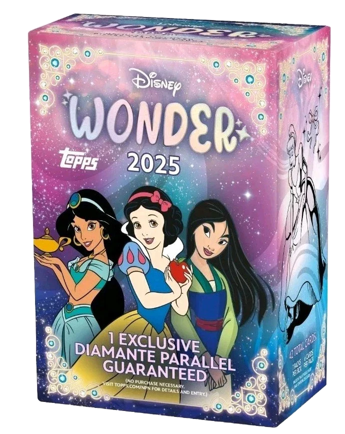 Trading Cards | Topps | Disney Wonder 2025 | All Box Sizes
