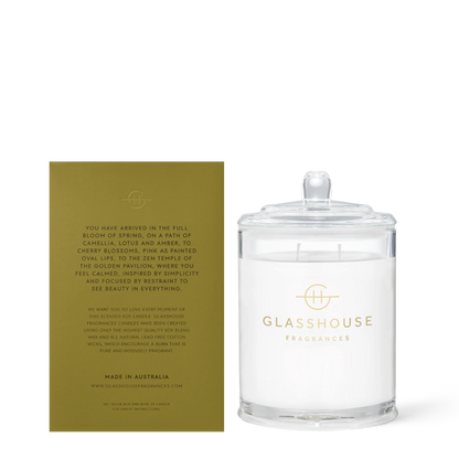 Glasshouse Fragrances Kyoto in Bloom Candle