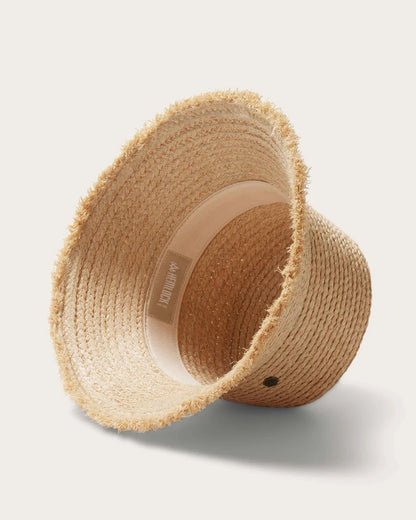 Hemlock Hats Lenny Straw Bucket Hat