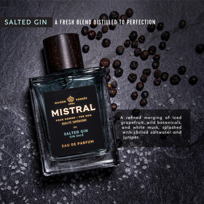 Mistral | Salted Gin Eau de Parfum | 100mL