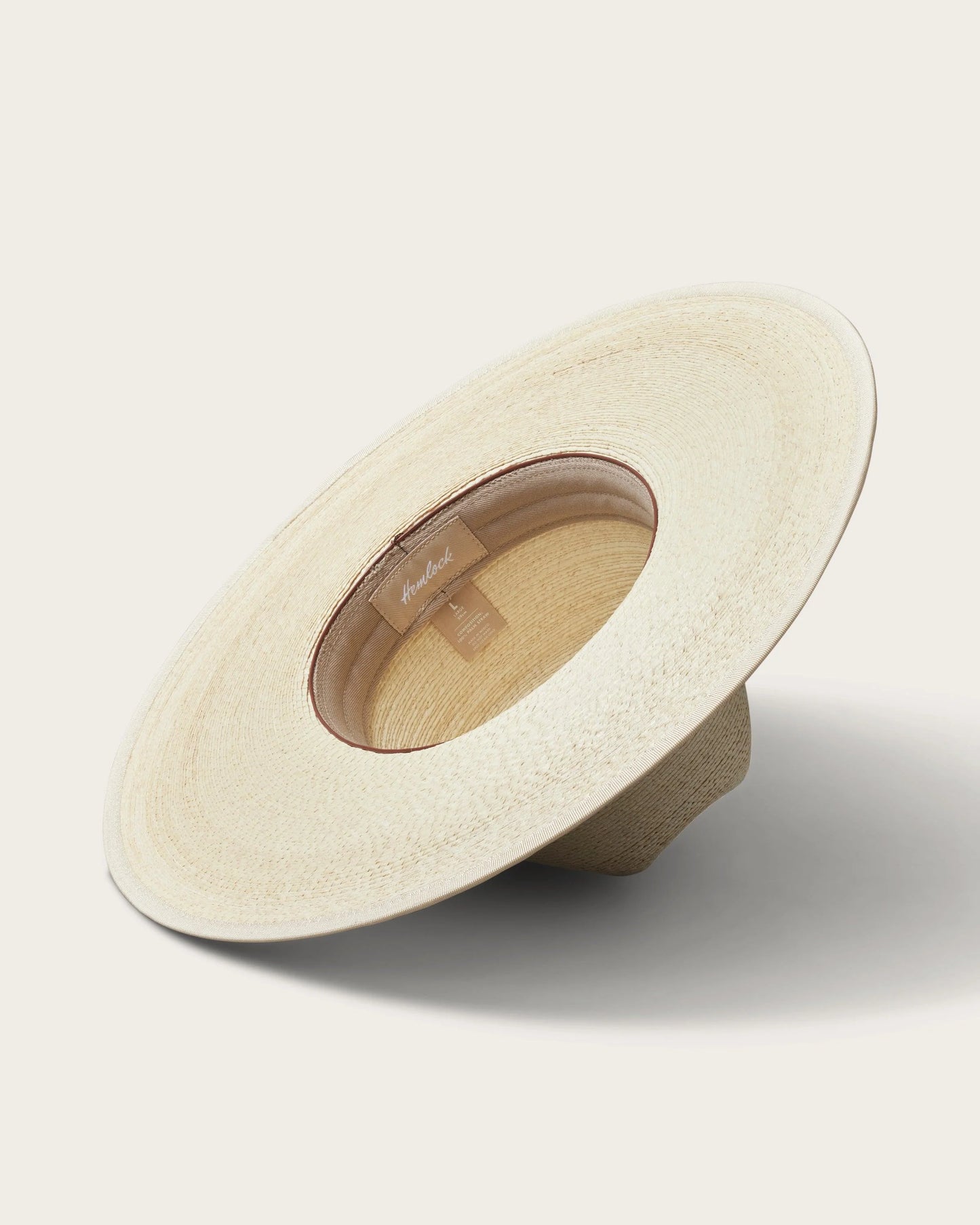 Hemlock Hats Toluca Rancher Straw Hat | Sand