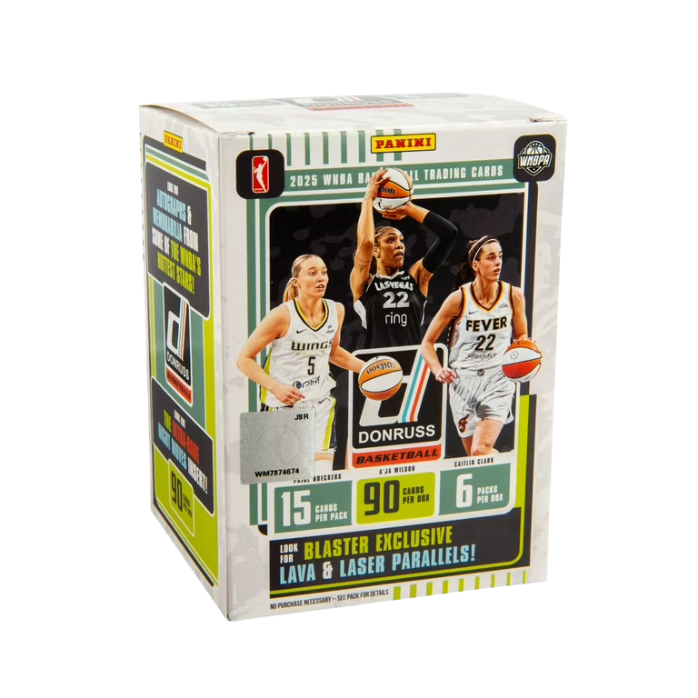 Trading Cards | Panini | 2025 WNBA Donruss Basketball | All Box Sizes
