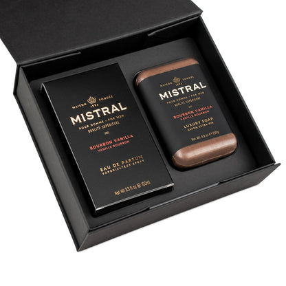 Mistral | Bourbon Vanilla Eau de Parfum & Bar Soap | Gift Set