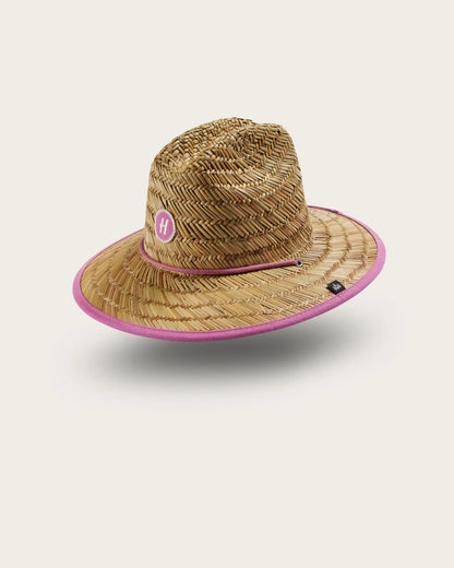 Hemlock Hats Kids Signature Lifeguard | Solid Pink