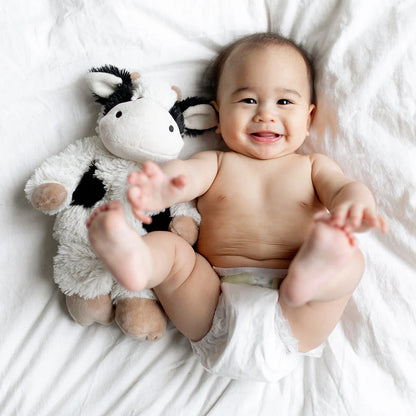 Warmies | Black and White Cow