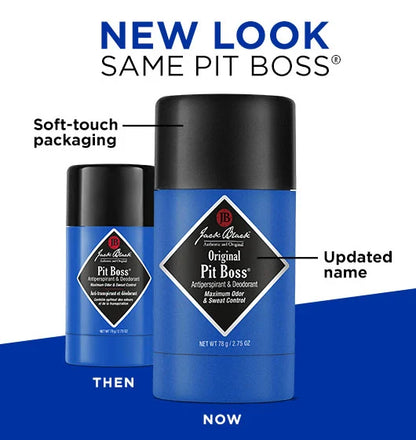 Jack Black | Original Pit Boss® Antiperspirant & Deodorant | 2.75oz Stick