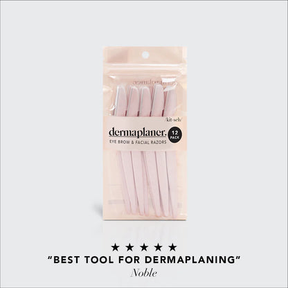 Kitsch | Terracotta Recycled Plastic Dermaplaners | 12pc Set
