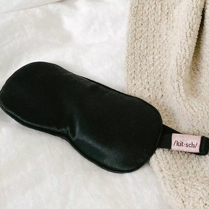 Kitsch | The Lavender Weighted Satin Eye Mask